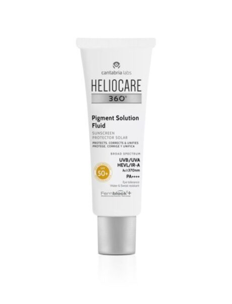 Heliocare Pigment Solution Fluid - opalovací krém SPF 50 na obličej proti pigmentovým skvrnám 